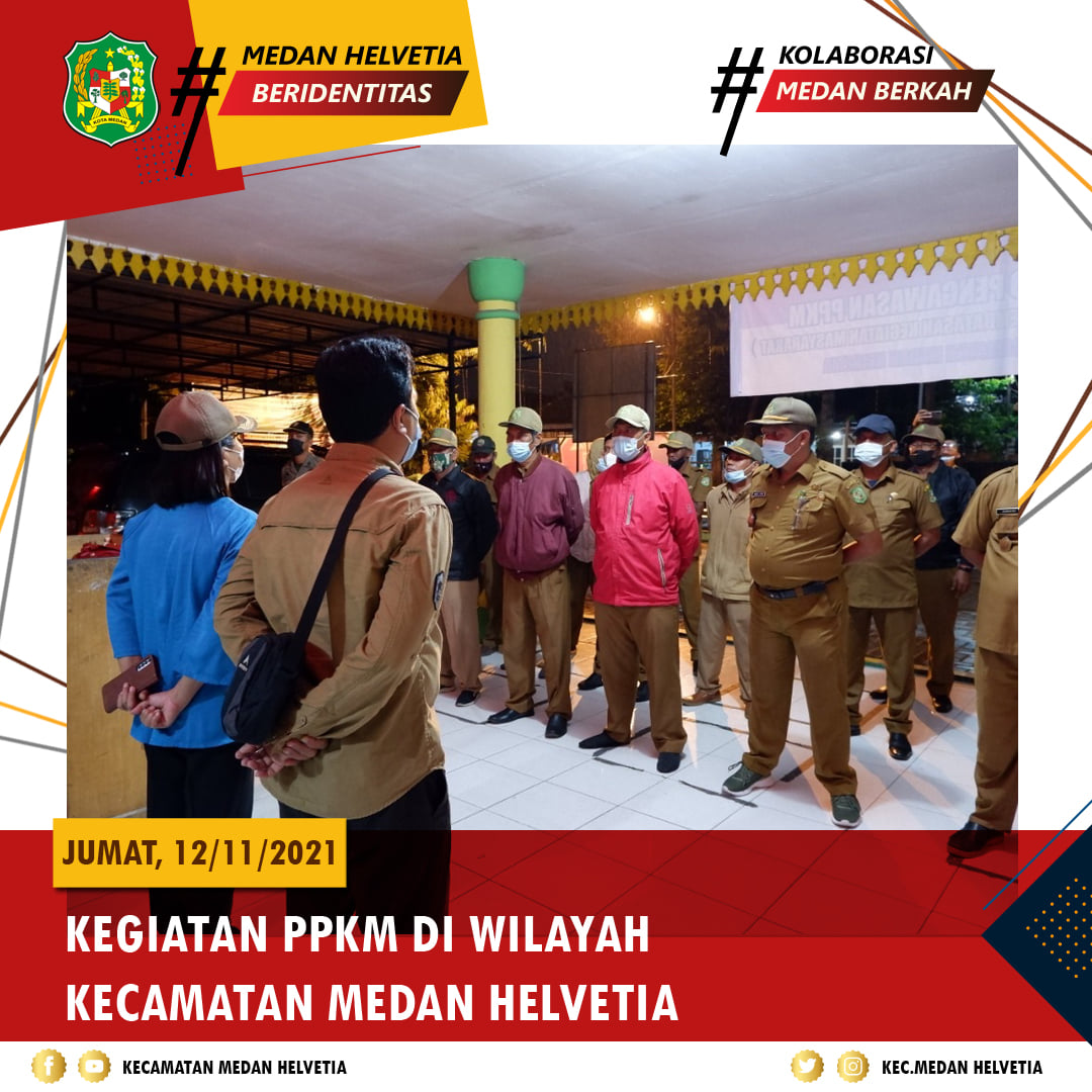 Kegiatan PPKM Kecamatan Medan Helvetia