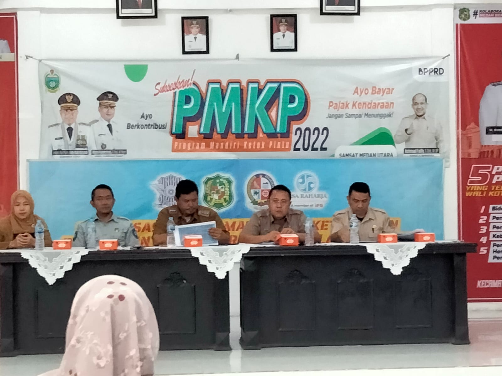 Sosialisasi Pemutihan Pajak Kendaraan di Kecamatan Medan Helvetia